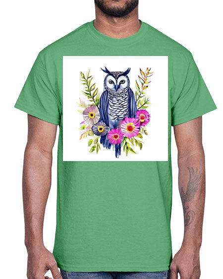 owl 20#- owl- Cotton Tee