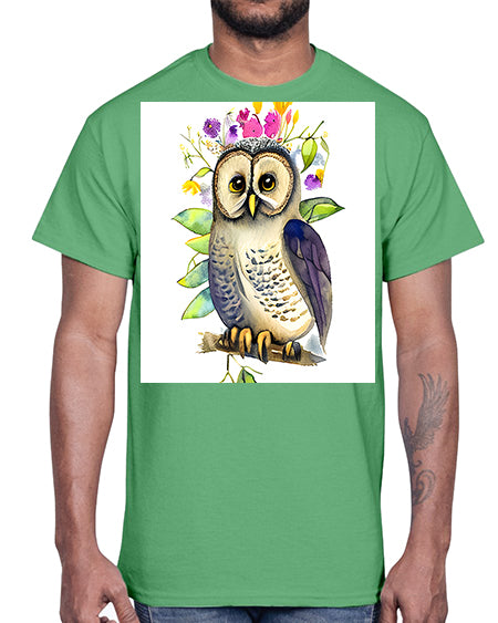 owl 30#- owl- Cotton Tee