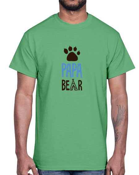 papa bear png 223#- bears - animals- Cotton Tee