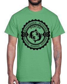 pisces 49#- pisces- Cotton Tee