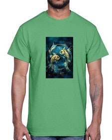 pisces 53#- pisces- Cotton Tee