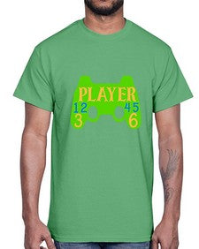 player 38#- video games- Cotton Tee