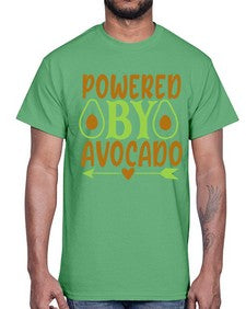 powered by avocado 370#- Avocado- Cotton Tee