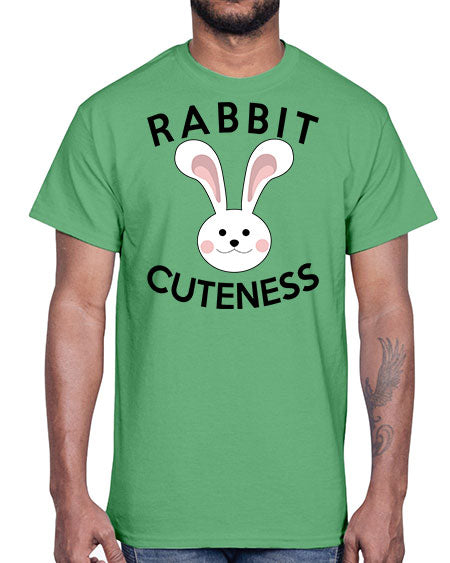 rabbit cuteness- rabbit- Cotton Tee