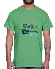 ready to rock first grade 729#- first grade- Cotton Tee