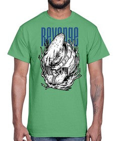 revenge alien 1018#- art pop art- Cotton Tee