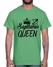 sagittarius queen 412#- sagittarius- Cotton Tee