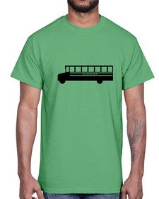 school bus 791#- general school- Cotton Tee