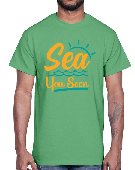 sea you soon Style 76#- summer- Cotton Tee