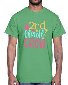 second grade crew 809#- second grade- Cotton Tee