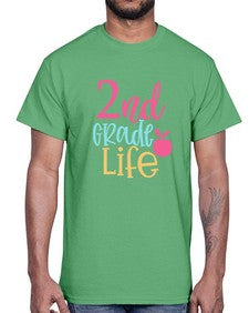 second grade design 811#- second grade- Cotton Tee