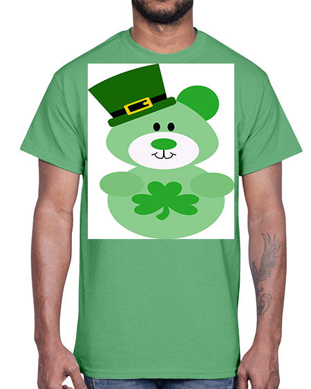 shamrockbear 249#- bears - animals- Cotton Tee