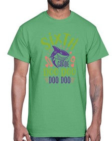 sixth grade doo doo 875#- sixth grade- Cotton Tee