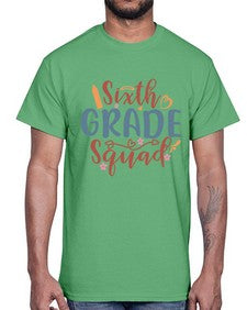 sixth grade squad 883#- sixth grade- Cotton Tee