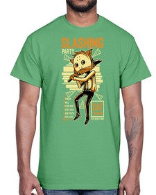slashing party eeh 1072#- art pop art- Cotton Tee