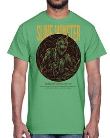 slime monster 1075#- art pop art- Cotton Tee