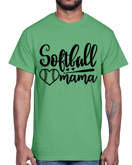 softball mama 2274#- softball- Cotton Tee