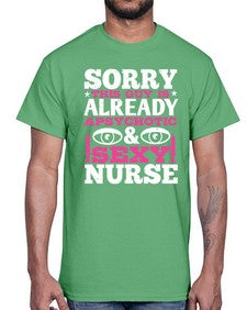 sorry this guy is Style 1424#- nurse- Cotton Tee