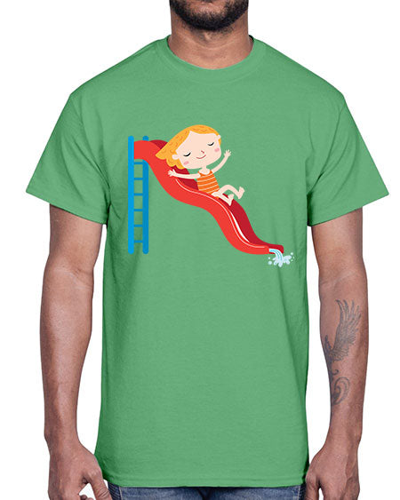 summer characters 74#- summer- Cotton Tee