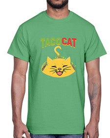 tacocat 1599#- tacos- Cotton Tee