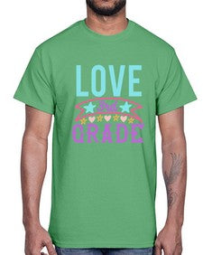 third Grade Love 968#- third grade- Cotton Tee