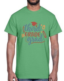 third grade grad 959#- third grade- Cotton Tee
