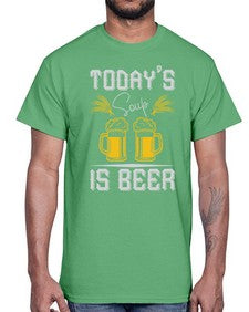 todays soup is beer 1666#- beer- Cotton Tee