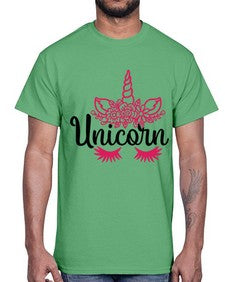unicorn 516#- unicorn- Cotton Tee