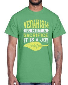 veganism is not a 453#- vegan- Cotton Tee