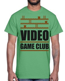 video game club 160#- video games- Cotton Tee