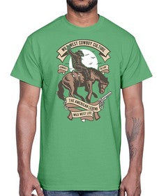 wild west cowboy culture 1249#- western- Cotton Tee