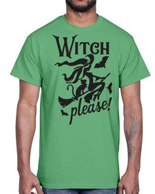 witch please 13#- witch- Cotton Tee