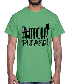 witch please 14#- witch- Cotton Tee
