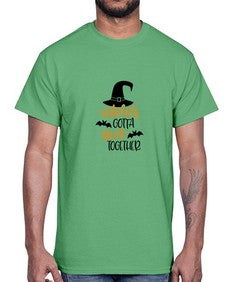 witches gotta stick together 5#- witch- Cotton Tee
