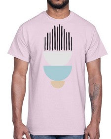 Abstract Shape 190#- art pop art- Cotton Tee