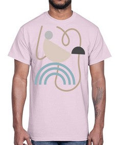 Abstract Shape 193#- art pop art- Cotton Tee