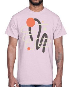 Abstract Shape 198#- art pop art- Cotton Tee