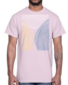Abstract Shape 204#- art pop art- Cotton Tee