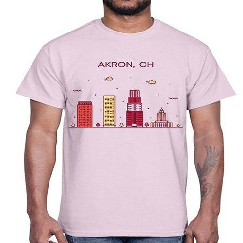 AkronOH 285#- cities- Cotton Tee