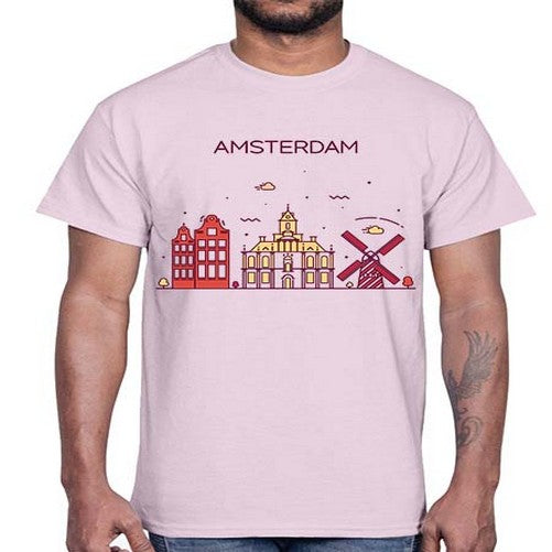 Amsterdam 321#- cities- Cotton Tee