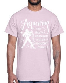 Aquarius 68#- aquarius- Cotton Tee