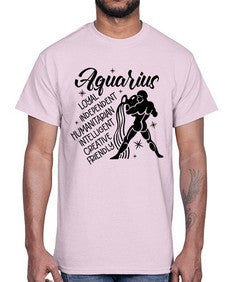 Aquarius 72#- aquarius- Cotton Tee