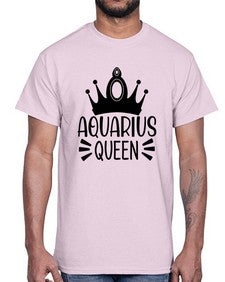 Aquarius queen 73#- aquarius- Cotton Tee