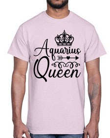 Aquarius queen 74#- aquarius- Cotton Tee