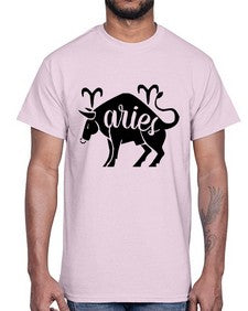 Aries 104#- aries- Cotton Tee