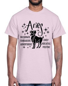 Aries 93#- aries- Cotton Tee