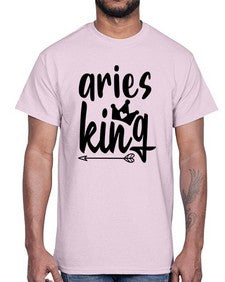 Aries king 108#- aries- Cotton Tee