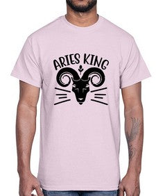Aries king 109#- aries- Cotton Tee