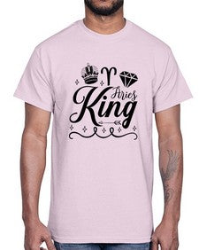 Aries king 111#- aries- Cotton Tee