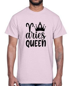 Aries queen 118#- aries- Cotton Tee